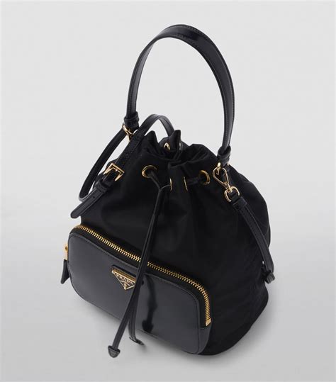 prada duet leather bag